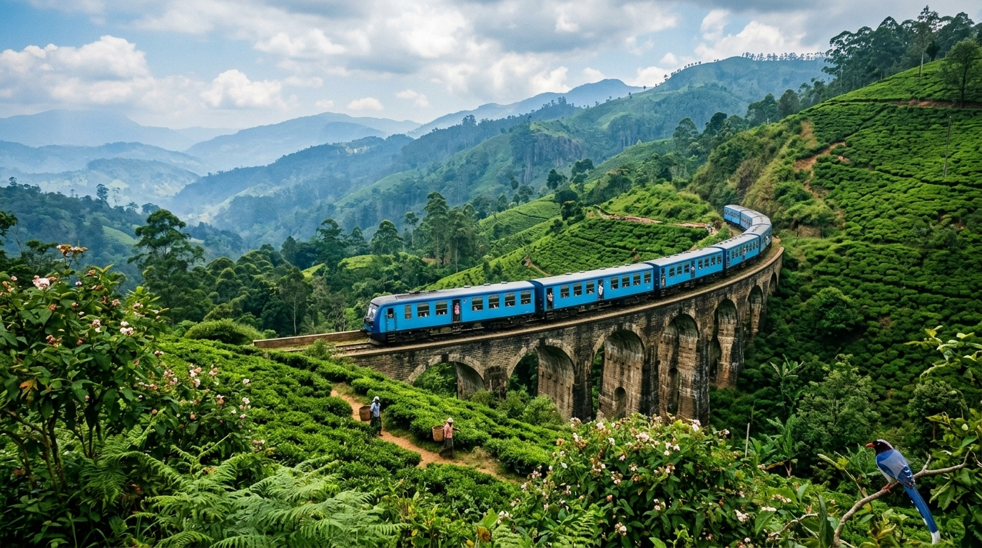 What Are the Most Beautiful Train Journeys in Sri Lanka?