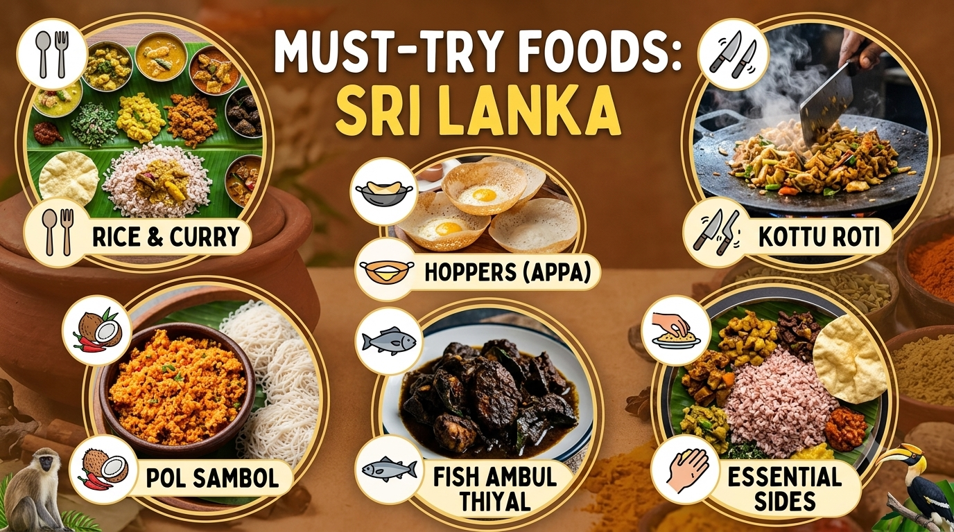 What Foods Should You Never Leave Sri Lanka Without Trying?